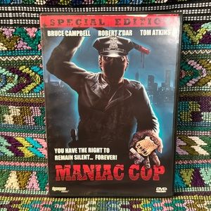 MANIAC COP 📀 DVD in excellent condition. Used. Cult classic Slasher Horror film